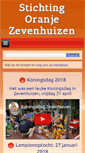 Mobile Screenshot of oranjezevenhuizen.nl